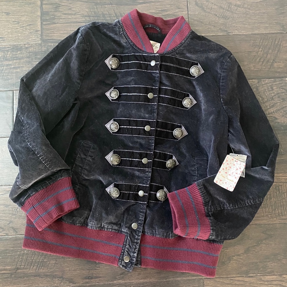 NWT Free People Atlas Cord Bomber Jacket - Picture 3 of 5